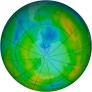 Antarctic Ozone 2012-07-28